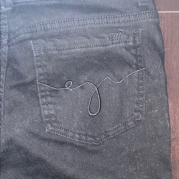 Reflex size 1X Black Denim Jeans - Picture 4 of 6